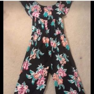 Off the shoulder jumpsuit